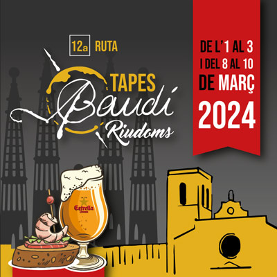 12a Ruta de Tapes Gaudí de Riudoms, 2024