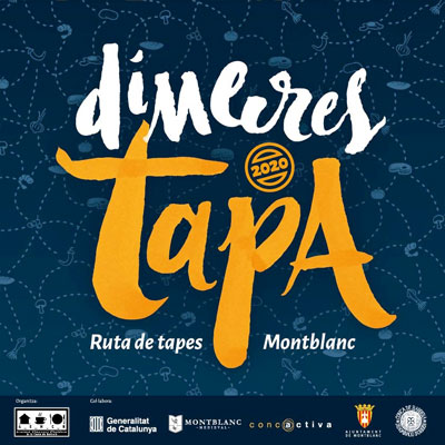 Dimecres Tapa, ruta de tapes de Montblanc, 2019