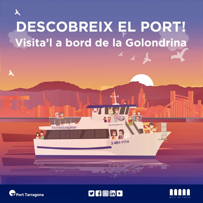 Descobreix el Port amb la Golondrina Tarragona Blau, Port de Tarragona, 2021