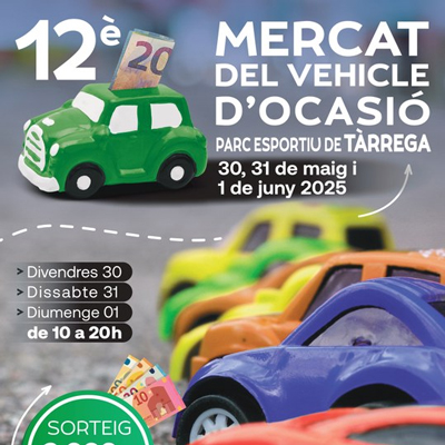12è Mercat del Vehicle d'Ocasió de Tàrrega, 2025