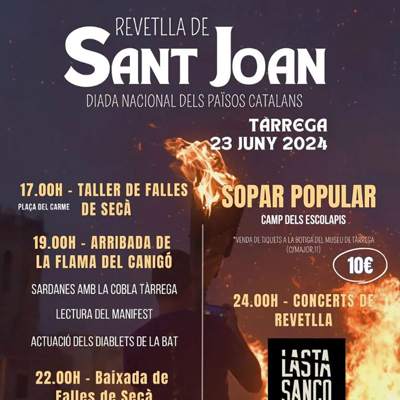 Revetlla de Sant Joan a Tàrrega, 2024