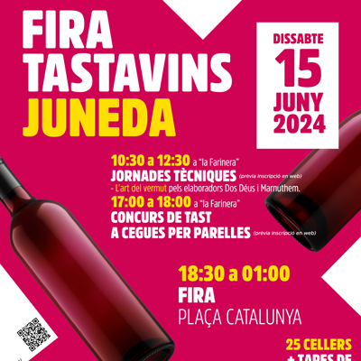 Fira Tastavins Juneda, 2024