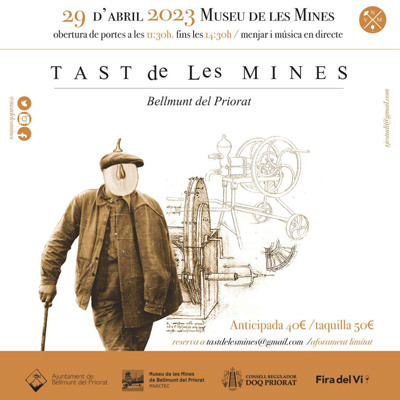 Tast de les Mines, DOQ Priorat, Museu de les Mines, Bellmunt del Priorat, 2023