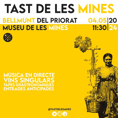 Tast de les Mines, DOQ Priorat, Museu de les Mines, Bellmunt del Priorat, 2024