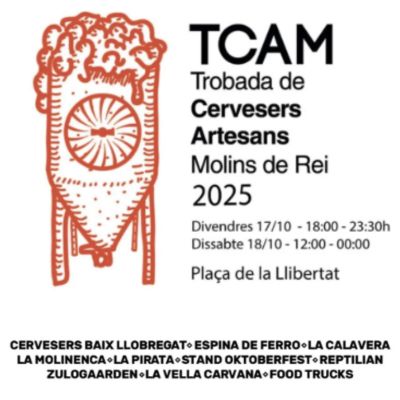 Trobada de Cervesers Artesans de Molins de Rei, Cervesers Artesans, Molins de Rei, 2025