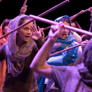 Teatre 'Que sigui l'últim cop' a càrrec de Cràdula Teatre