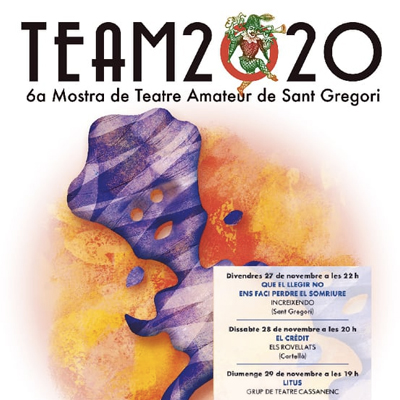 6a Mostra de Teatre Amateur de Sant Gregori, 2020