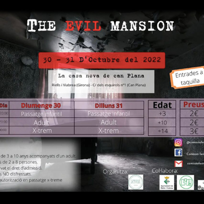 Halloween a Riells i Viabrea, Passatge del Terror, Riells i Viabrea, 2022