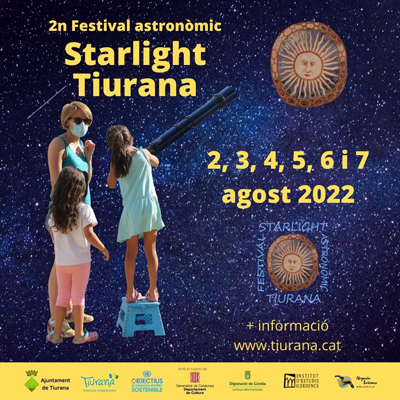Festival Astronòmic Starlight Tiurana, 2022