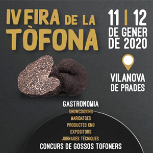 IV edició de la Fira de la Tòfona a Vilanova de Prades, 2020