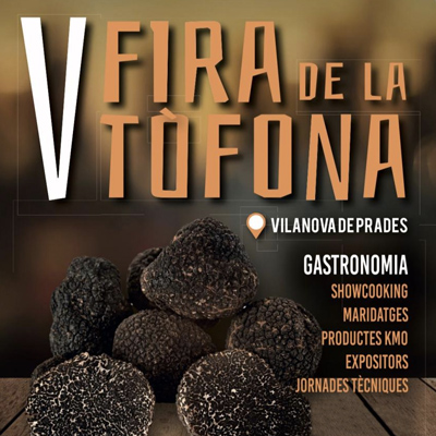 Fira de la Tòfona a Vilanova de Prades, 2022