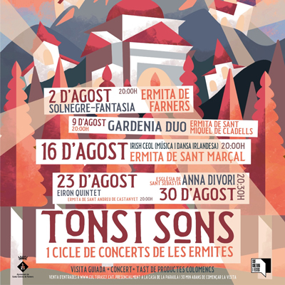 Tons i Sons, Concerts a les Ermites, Santa Coloma de Farners, 2024