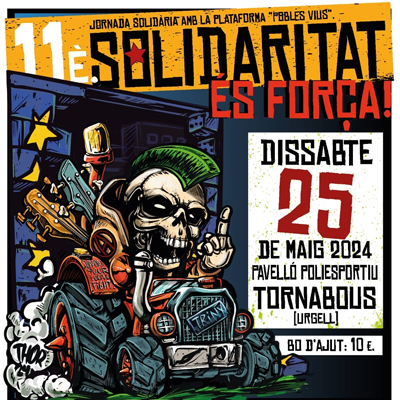 11è Solidaritat és Força, Jornada solidària amb la plataforma Pobles Vius, Tornabous, 2024