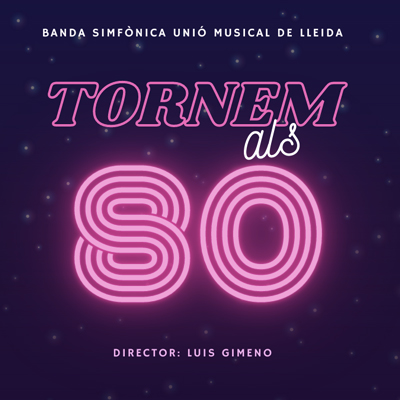 Concert 'Tornem als 80', de la Banda Simfònica Unió Musical de Lleida