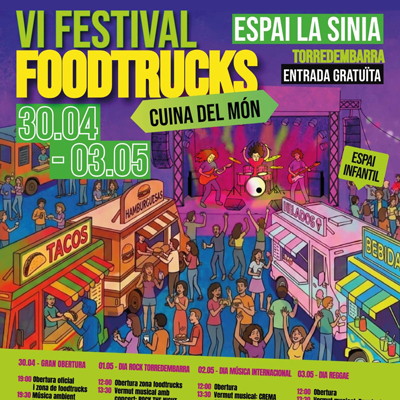 6è Festival Foodtruck Torredembarra, 2026