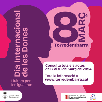 8M, Dia Internacional de les Dones a Torredembarra, 2024