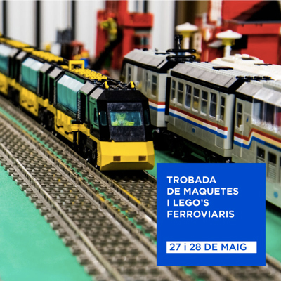 Trobada de maquetes i Lego's ferroviaris, Fornells de la Selva, 2023