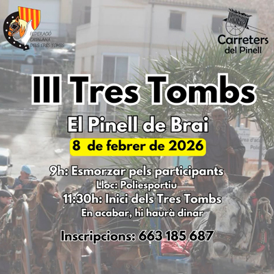 III Tres Tombs - el Pinell de Brai 2026