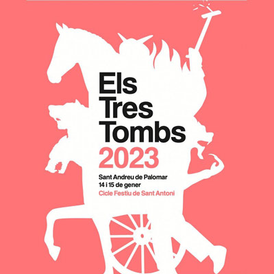 Els Tres Tombs a Sant Andreu de Palomar, Barcelona, 2023