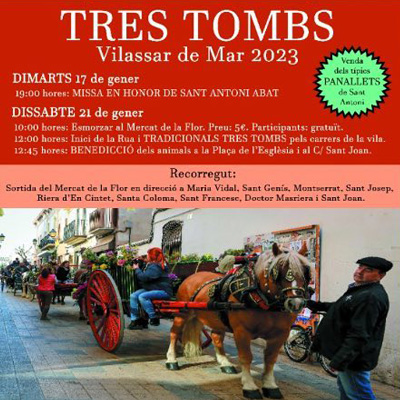 Tres Tombs a Vilassar de Mar 2023