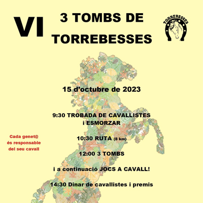 Tres Tombs a Torrebesses, 2023