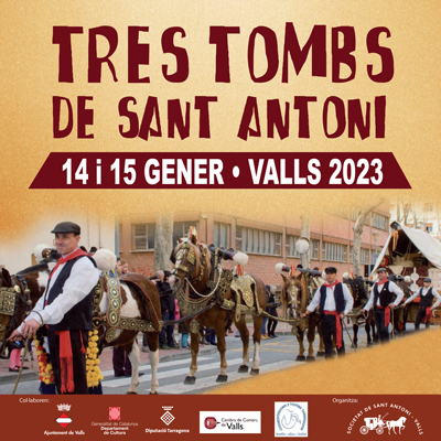 Tres Tombs de Sant Antoni a Valls, 2023