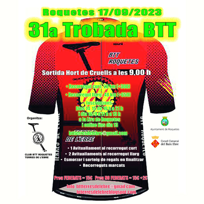31a Trobada BTT - Roquetes 2023