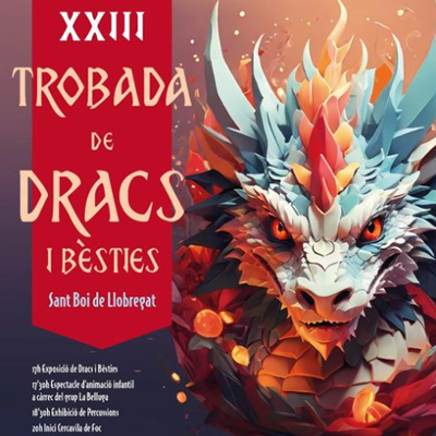 XXIII Trobada de Dracs i Bèsties de Sant Boi de Llobregat, 2024, Trobada de Dracs i Bèsties de Sant Boi de Llobregat, Sant Boi de Llobregat, 