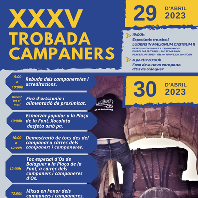 Trobada de Campaners i Fira de la Campana d'Os de Balaguer, 2023
