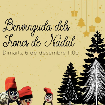 Benvinguda dels Troncs de Nadal a Seròs, 2022