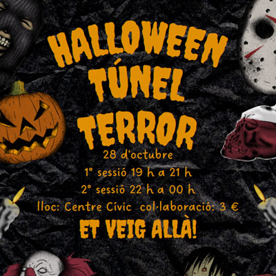 Túnel del terror a Can Gili de Granollers, 2023