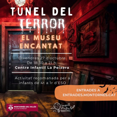 Túnel del terror 'El museu encantat', Montornès del Vallès, 2023