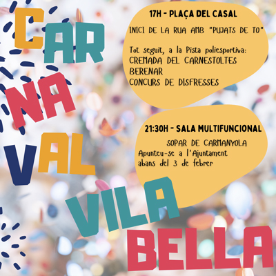 Carnaval a Vilabella, 2023