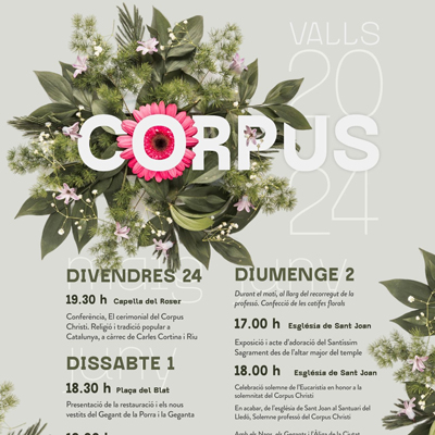 Festa del Corpus a Valls, 2024