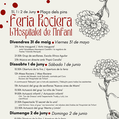 Feria Rociera a l'Hospitalet de l'Infant, Vandellòs i l'Hospitalet de l'Infant, 2024