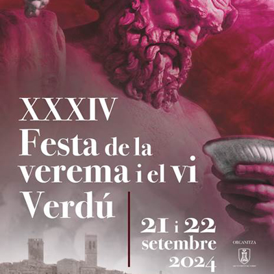 Bacus Verdú, XXXIV Festa de la verema i el vi, Verdú, 2024