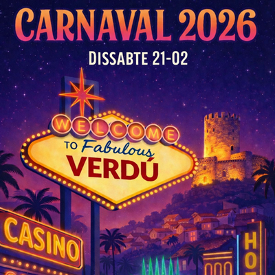 Carnaval de Verdú, 2026