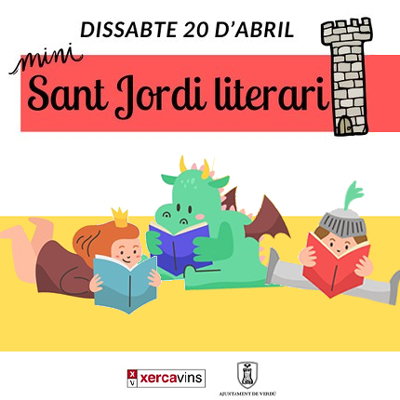 Mini Sant Jordi Literari a Verdú, 2024
