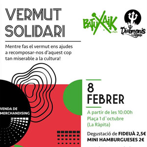 Vermut solidari Batuxaik - La Ràpita 2020