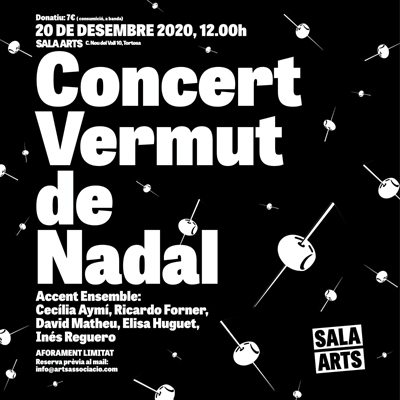 Concert Vermut de Nadal a la Sala Arts, Tortosa, 2020