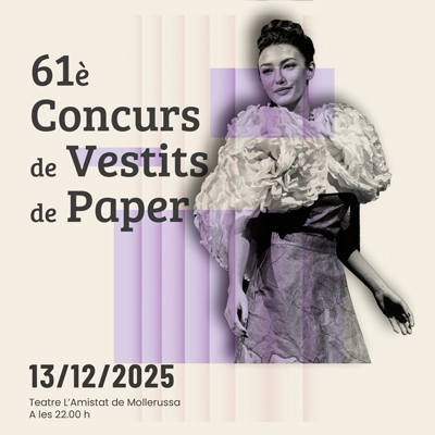 61è Concurs de Vestits de Paper de Mollerussa, 2025