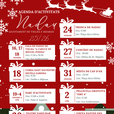 Nadau a Vielha e Mijaran, 2025