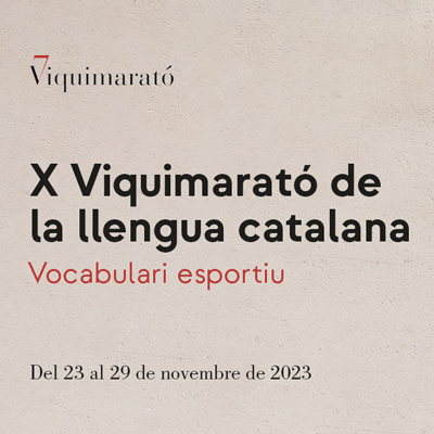 X Viquimarató de la Llengua Catalana, 2023