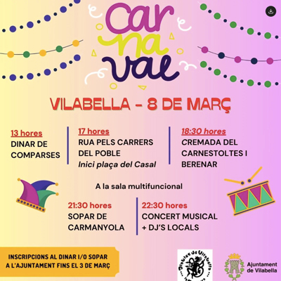 Carnaval a Vilabella, 2025