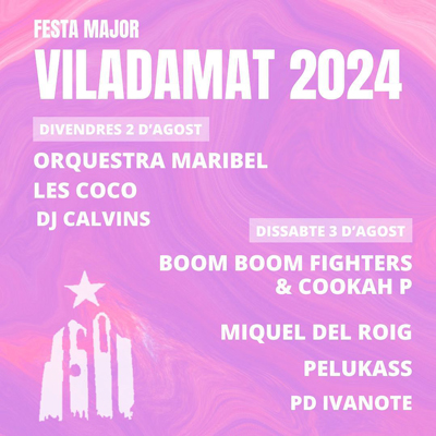 Festa Major de Viladamat, 2024