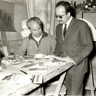 Exposició 'Plàstica i poesia. Cristòfol-Viladot i 'Nou plast poemes''