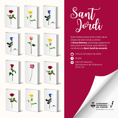 Sant Jordi a Vilafranca del Penedès, 2024