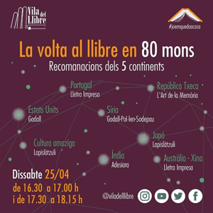 Vila Del Llibre, La volta al llibre en 80 mons, 2020