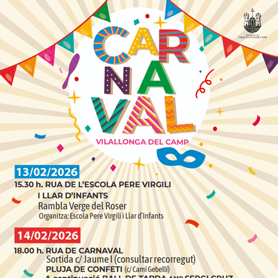 Carnaval a Vilallonga del Camp, 2026