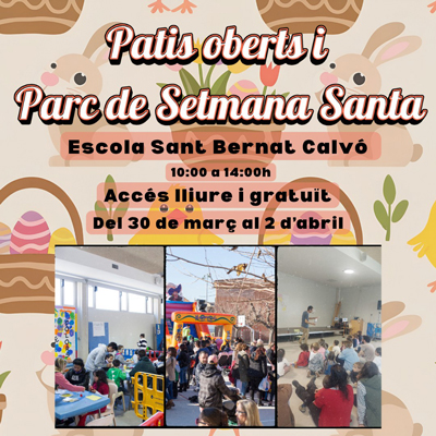 Parc Infantil de Setmana Santa a Vila-seca, 2026